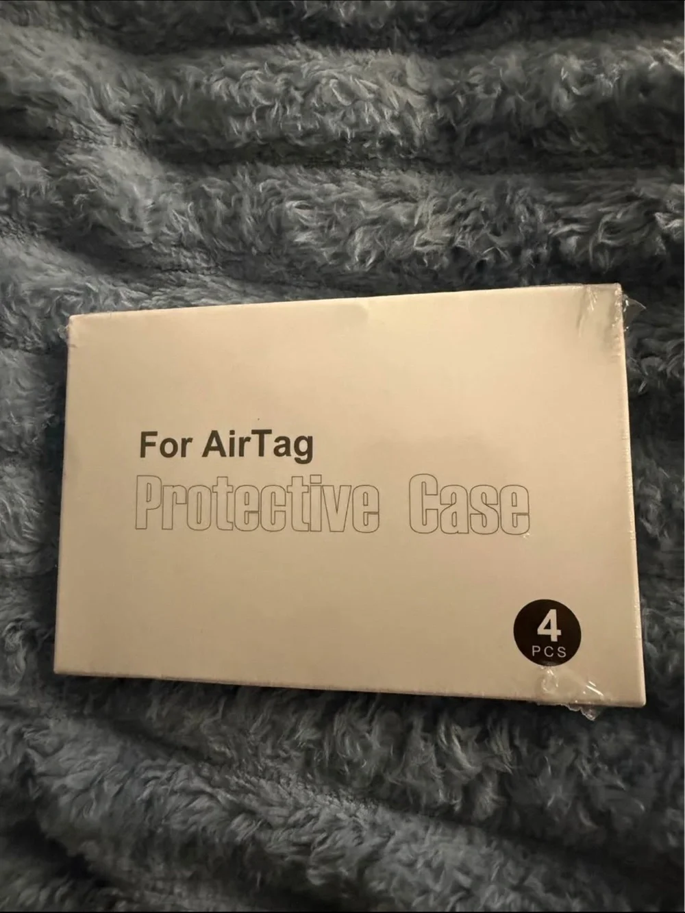 Protective Case for AirTag - Gray (4 Pack)
